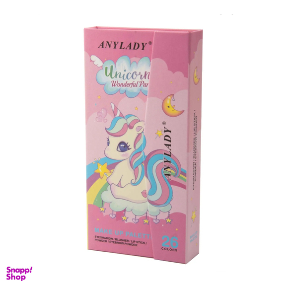 پالت سایه آنی لیدی مدل Unicorn کد 100