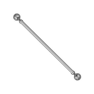 چوب پرده مدل پانچ المپیک طول 250 سانتی متر