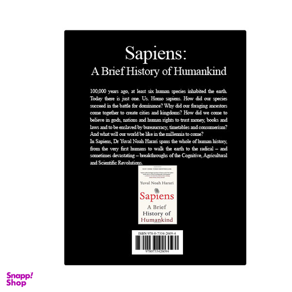 کتاب Sapiens: A Brief History of Humankind اثر Yuval Noah Harari انتشارات نبض دانش