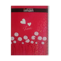 دفتر مشق 80 برگ ایمان کد 9814