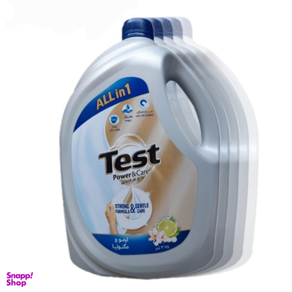 مایع ظرفشویی تست مدل لیمو حجم 3750 میلی لیتر