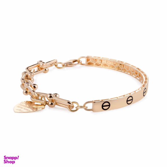 دستبند طلا 18 عیار زنانه میلی گالری مدل کارتیه کد MT1834