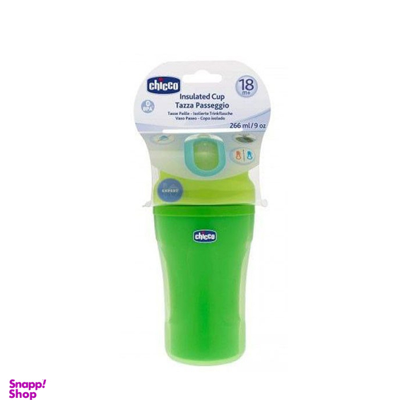 لیوان کودک چیکو مدل insulated cup گنجایش 266 میلی لیتر
