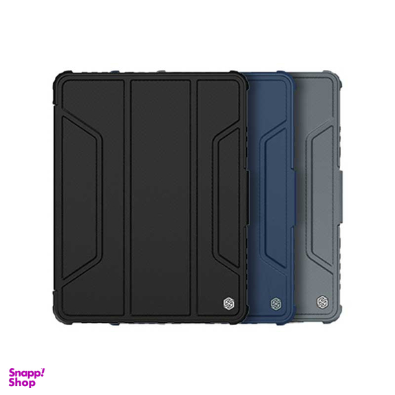 کیف کلاسوری نیلکین مدل Camshield Bumper مناسب برای تبلت اپل iPad Air 11 2024 / Air 10.9 2022 / Air 4 / Air 5 / Air 6 / Air 2020 / Ipad Pro 11 2020 / 2021 / 2022