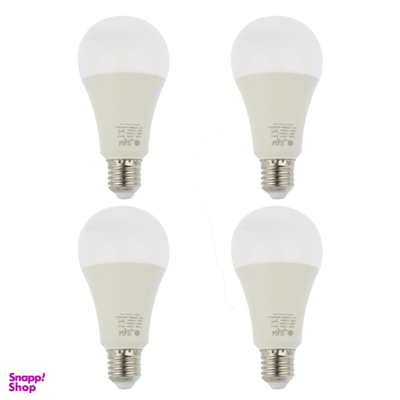 لامپ ال ای دی 15 وات افراتاب مدل AF-A70-15W پایه E27 بسته 4 عددی