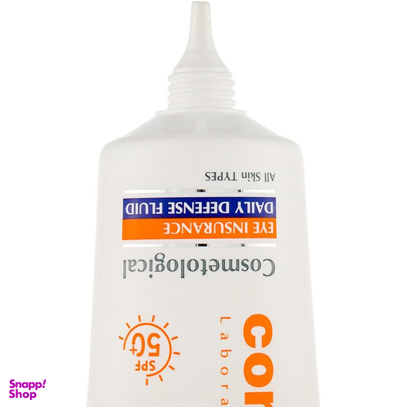 کرم ضد آفتاب دور چشم بدون رنگ کامپودرما مدل آی اینشورنس spf50 مناسب انواع پوست حجم 40 میلی لیتر