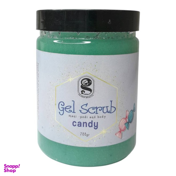ژل اسکراب لایه بردار پوست گلاریس مدل Candy وزن 700 گرم