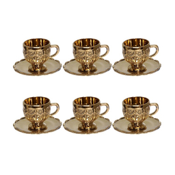 فنجان و نعلبکی مدل فوجین بسته 6 عددی