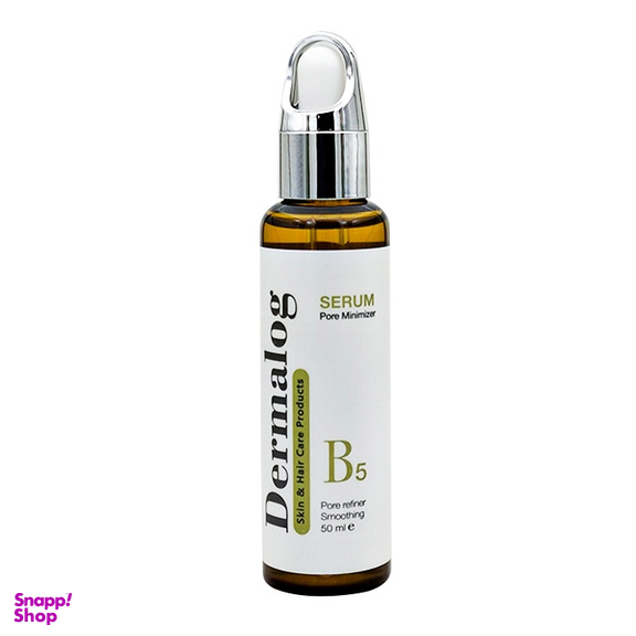 سرم منافذ پوست ویتامین ب5 درمالوگ مدل pore minimizer حجم 50 میلی لیتر