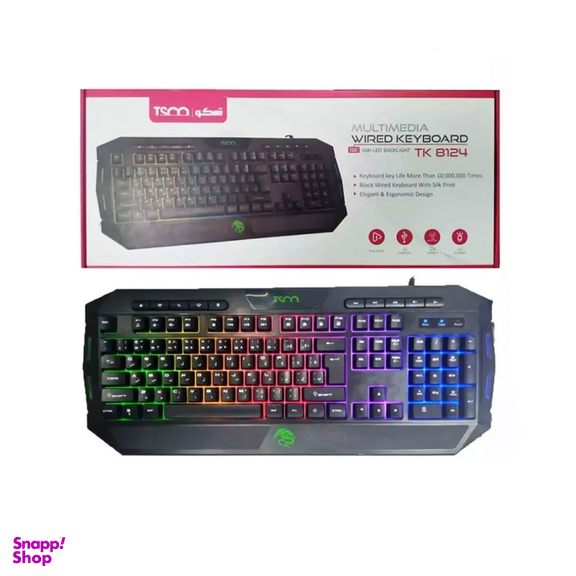 کیبورد گیمینگ تسکو مدل TK 8124GA