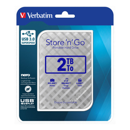 هارد دیسک اکسترنال ورباتیم مدل Store n Go ظرفیت 2 ترابایت