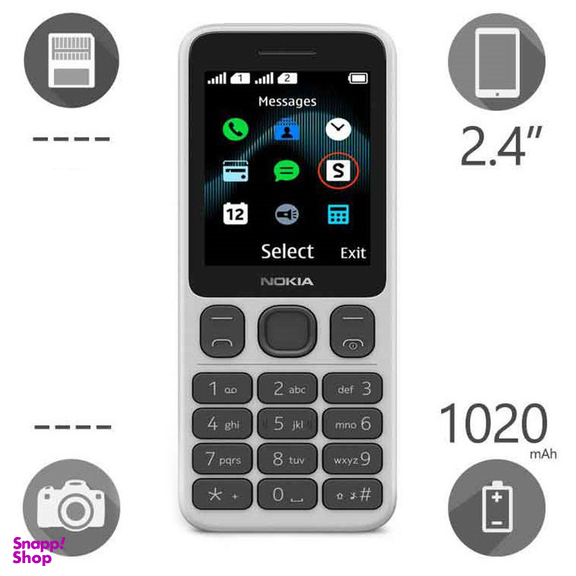 گوشی موبایل نوکیا مدل 125 TA 1253 DS FA دو سیم‌ کارت