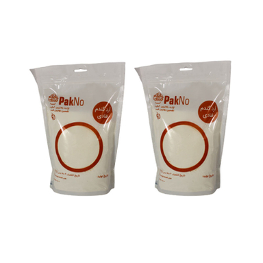 آرد گندم قنادی پاکنو وزن 1000 گرم بسته 2 عددی