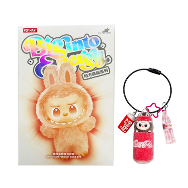 اسباب بازی شانسی مدل لبوبو انرژی به همراه آویز کوکاکولا کد 32 مجموعه 2 عددی