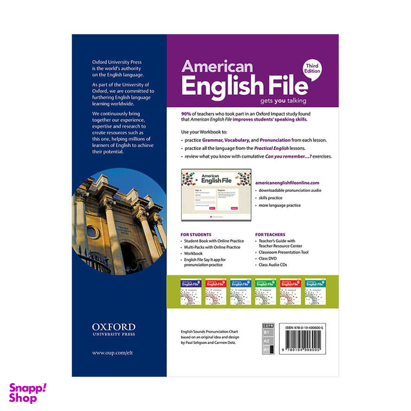 کتاب American English File Starter اثر جمعی از نویسندگان انتشارات دانشگاه آکسفورد