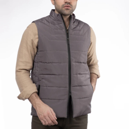 پافر مردانه مدل GD-s-13072399 رنگ طوسی