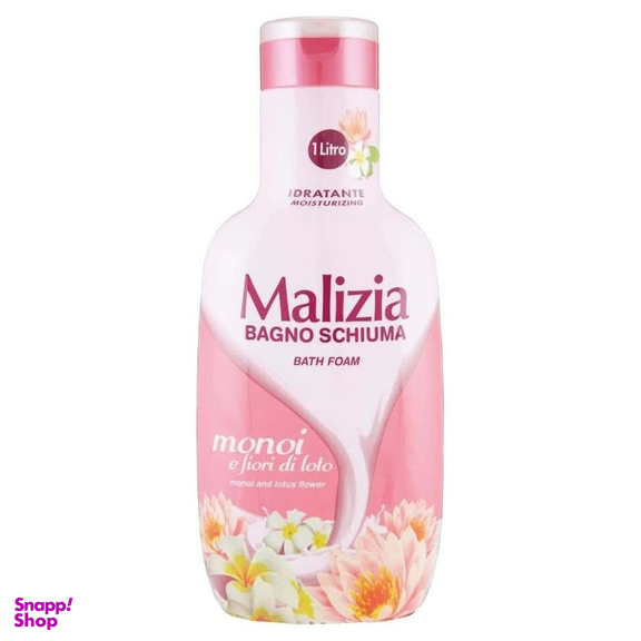 شامپو بدن مالیزیا مدل گل نیلوفر و عصاره روغن مانوئی حجم 1000 میلی لیتر