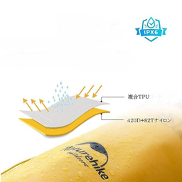 کوله ضد آب 30 ليتری نیچرهایک مدل Shimmer-TPU dry & wet Separation package کد FSB04