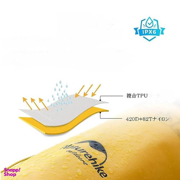 کوله ضد آب 30 ليتری نیچرهایک مدل Shimmer-TPU dry & wet Separation package کد FSB04