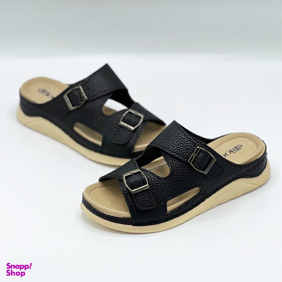 صندل زنانه دوریس مدل شهبانو طبی رنگ مشکی