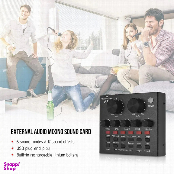 کارت صدا مدل v8