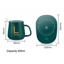 ماگ حرارتی لاکی مدل جعبه همراه به همراه صفحه برقی