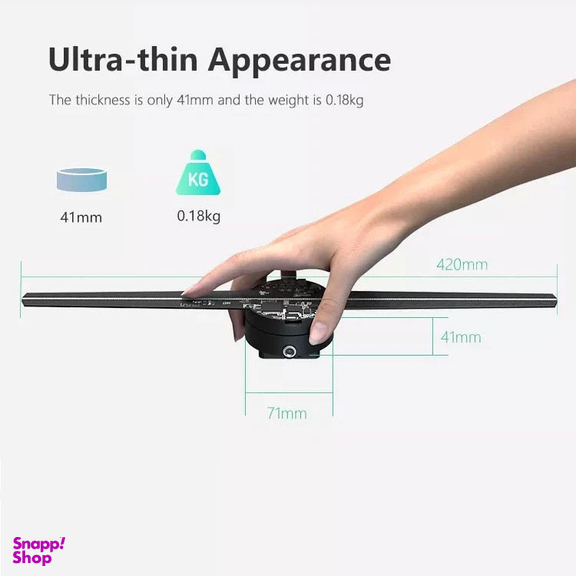 دستگاه LED هولوگرافی مدل HD-F42 WiFi