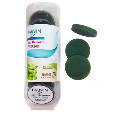 وکس موبر پروین مدل Aloe vera وزن 20 گرم بسته 10 عددی