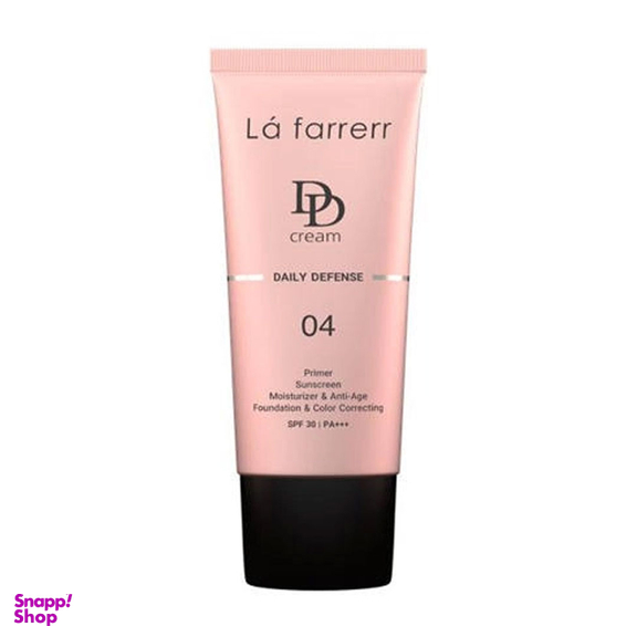 دی دی کرم رنگی لافارر SPF30 مدل 04 Natural beige مناسب انواع پوست حجم 33 میلی لیتر