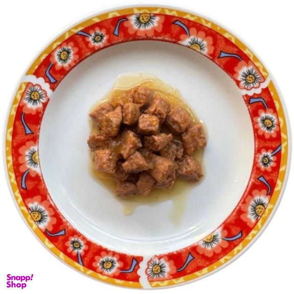 پوچ گربه مونگه مدل گوشت گریل و خرگوش وزن 85 گرم