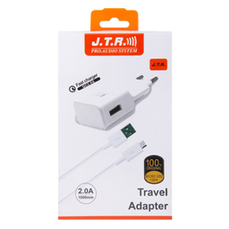 شارژر دیواری جی تی آر مدل UB به همراه کابل MicroUSB