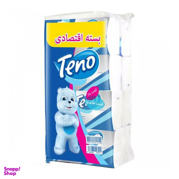 دستمال کاغذی 250 برگ تنو مدل 009 بسته 8 عددی