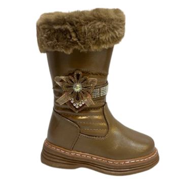 بوت زمستانی ساق بلند دخترانه کد 67