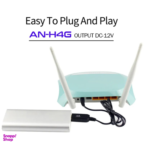 کابل تبدیل USB به DC آرسون مدل AN-H4G طول 1 متر