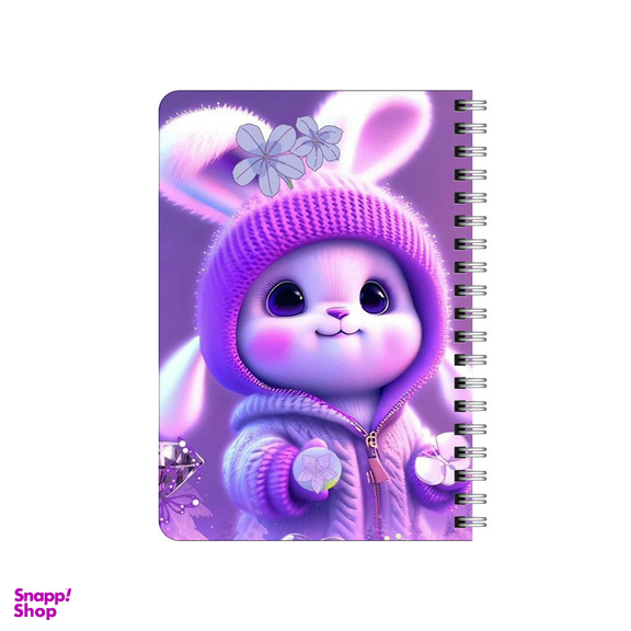 دفترچه یادداشت بامبیلیپ مدل چوبی طرح خرگوش کد 5429254