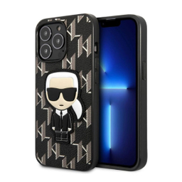 قاب موبایل چرمی سی جی مدل Karl Lagerfeld Leather Case کد 182213 مناسب iPhone 13 Pro