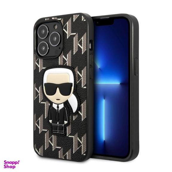 قاب موبایل چرمی سی جی مدل Karl Lagerfeld Leather Case کد 182213 مناسب iPhone 13 Pro