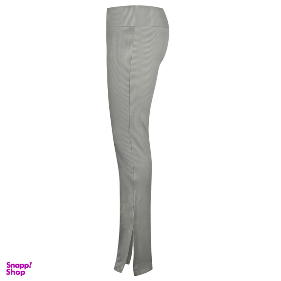 شلوار زنانه دمپا چاکدار کد 90230 رنگ طوسی