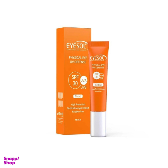 کرم ضد آفتاب دور چشم آیسول مدل Teye حجم 15 میلی لیتر