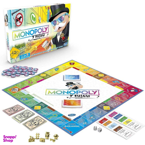 بازی فکری هاسبرو مدل مونوپولی سری Monopoly Turkish Millennials