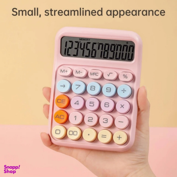 ماشین حساب مدل مینیمال طرح رنگی رنگی کد 340