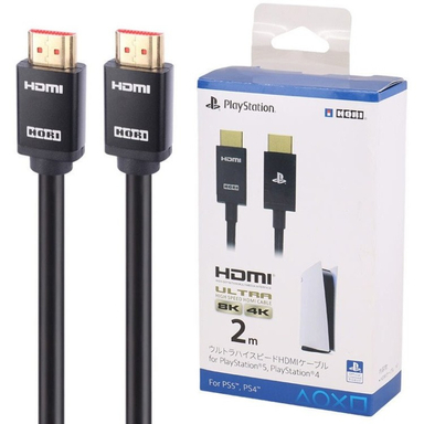 کابل HDMI Ultra 8K هوری مناسب کنسول بازی سونی PS5/PS4 طول 2 متر