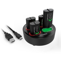 پک شارژر و باتری دسته کنسول بازی مایکروسافت ایکس باکس دابی مدل TYX0645S