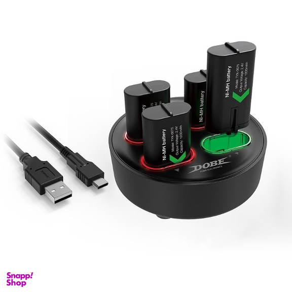 پک شارژر و باتری دسته کنسول بازی مایکروسافت ایکس باکس دابی مدل TYX0645S