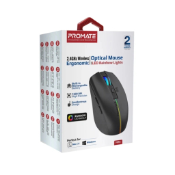ماوس بی سیم پرومیت مدل KITT RGB