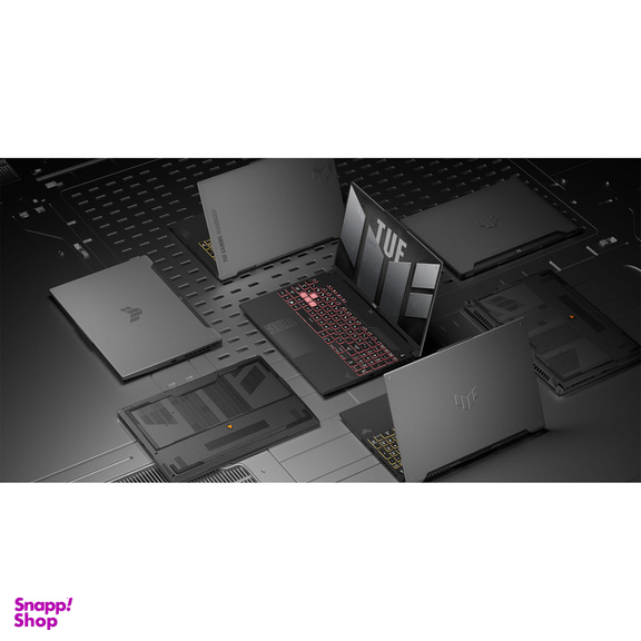 لپ تاپ 16 اینچی ایسوس مدل TUF Gaming F16 FX607VJ-RL012W-Core 5 210H-16GB DDR4 3200MHz-512GB SSD-RTX3050 6GB-FHD 144Hz
