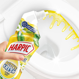 ژل تمیزکننده توالت هارپیک مدل Active Fresh رایحه Citrus Zest حجم 750 میلی لیتر