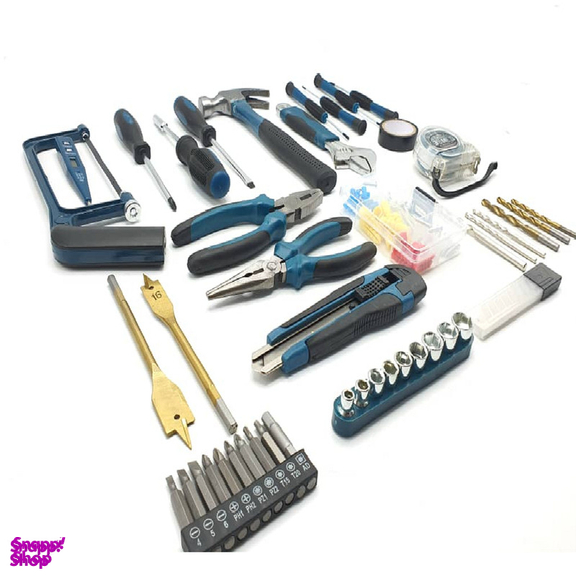 دریل چکشی باس مدل BS-5835 مجموعه 100 عددی
