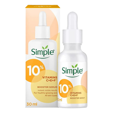 سرم ویتامین سی سیمپل مدل C+E+F Booster حجم 30 میلی لیتر