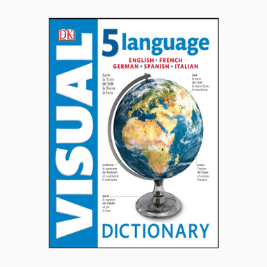 کتاب VISUAL DICTIONARY 5 Language اثر جمعی از نویسندگان انتشارات دی کی